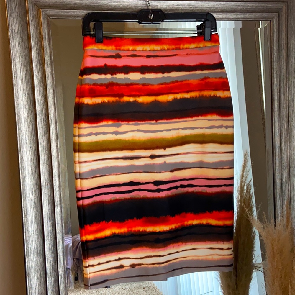 Ladies Tommy Hilfiger Safari Pencil Skirt Sz 2